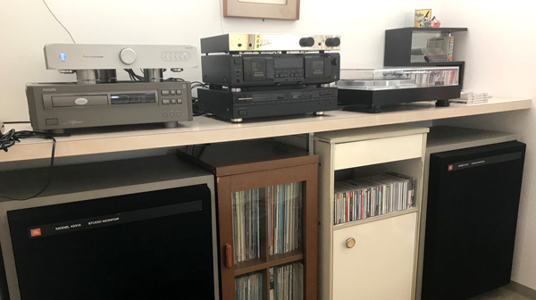 オーディオの様子